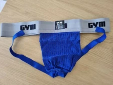 Gym Extra Large Blue Jockstrap / Supporter 