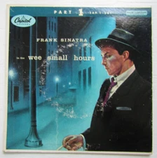 Vintage 45 RPM Capitol Records Frank Sinatra in Wee Small Hours EAP 1-581 Part 1