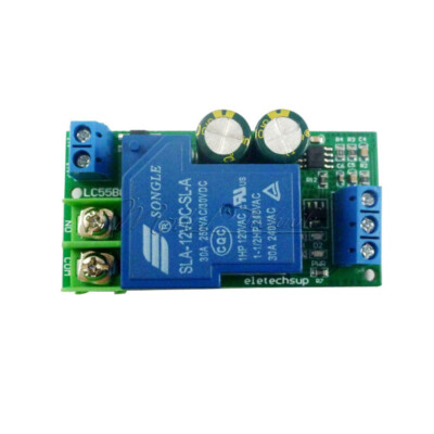 High Power 12V Water Level Automatic Controller Liquid Sensor Switch Relay 30A-