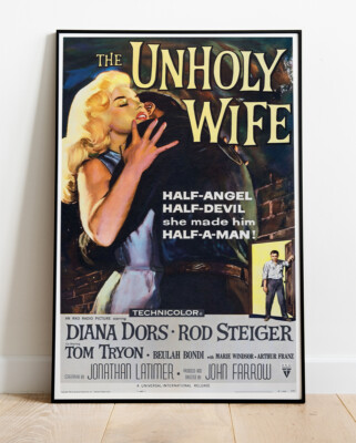 Die unheilige Frau Diana Dors Rod Steiger King Size Poster - 36''x24'' (#1281)
