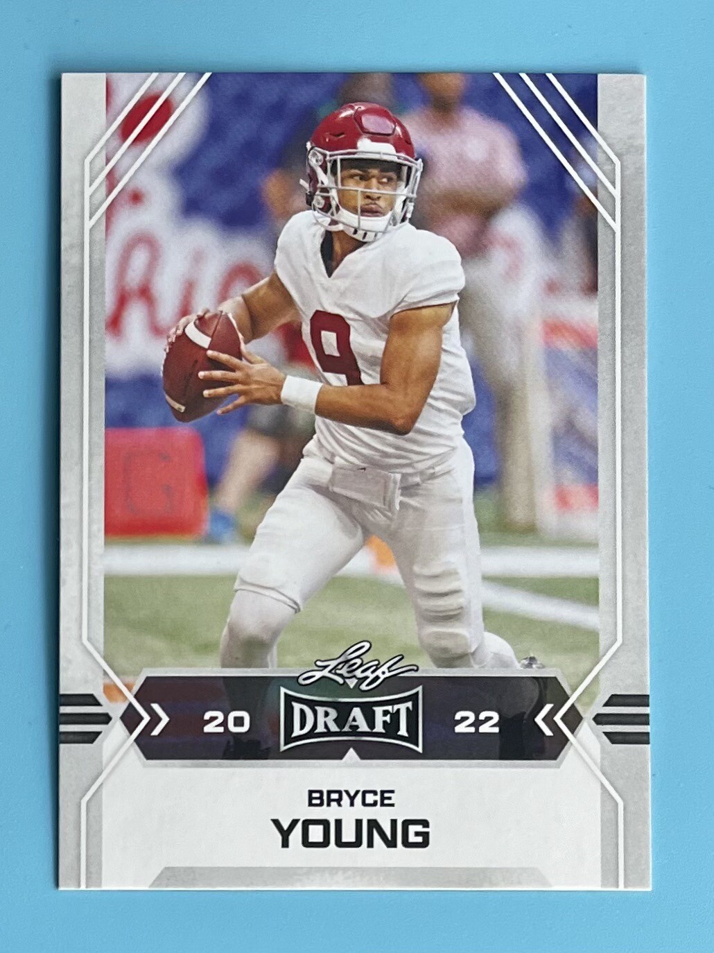 2022 Leaf Draft Bryce Young RC Alabama Crimson Tide #02 ROOKIE