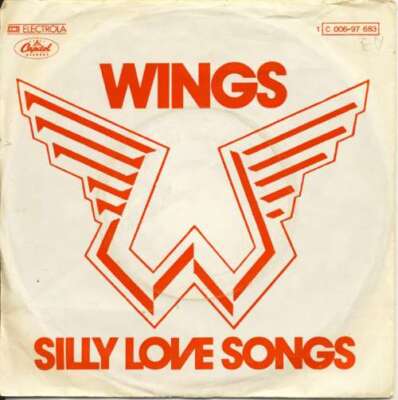 Wings Silly Love Songs 7'' Single Vinyl Schallplatte 76168