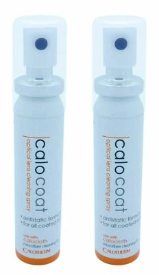 50ml Calocoat by Calotherm Optical Lens Cleaning Spray 25mlx2 Lens Cleaner Fluid
