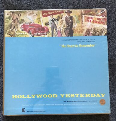 The Years To Remember Volume 5 Box Set LP Hollywood Yesterday - 3 Records- NIB