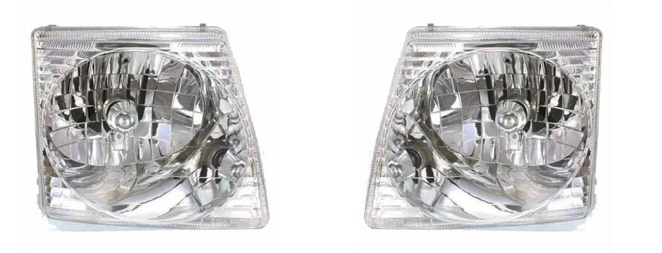 Headlights For Ford Explorer Sport Trac 2001-2005 Sport 2001-2003 Pair Foto 4 de 4