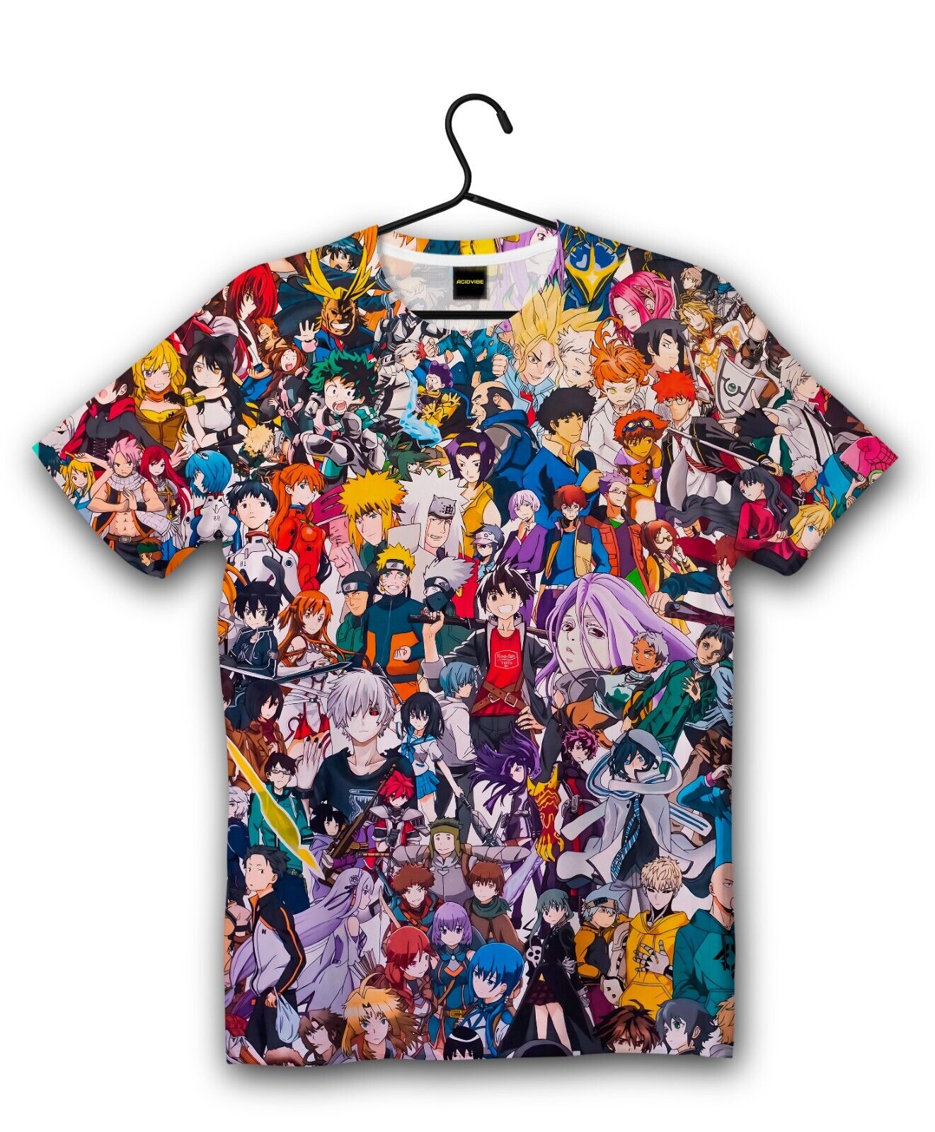 High Card All Characters Anime Unisex T-Shirt - Teeruto