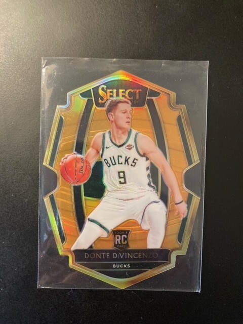 2018-19 Panini Select Donte DiVincenzo Premier Orange Prizm /65 Rookie RC #164