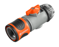 "Gardena 2942-50 Regulierstop 13 Mm (1/2\"), 15Mm (5/8\") Ø, + Steckkupplung 15 Mm"