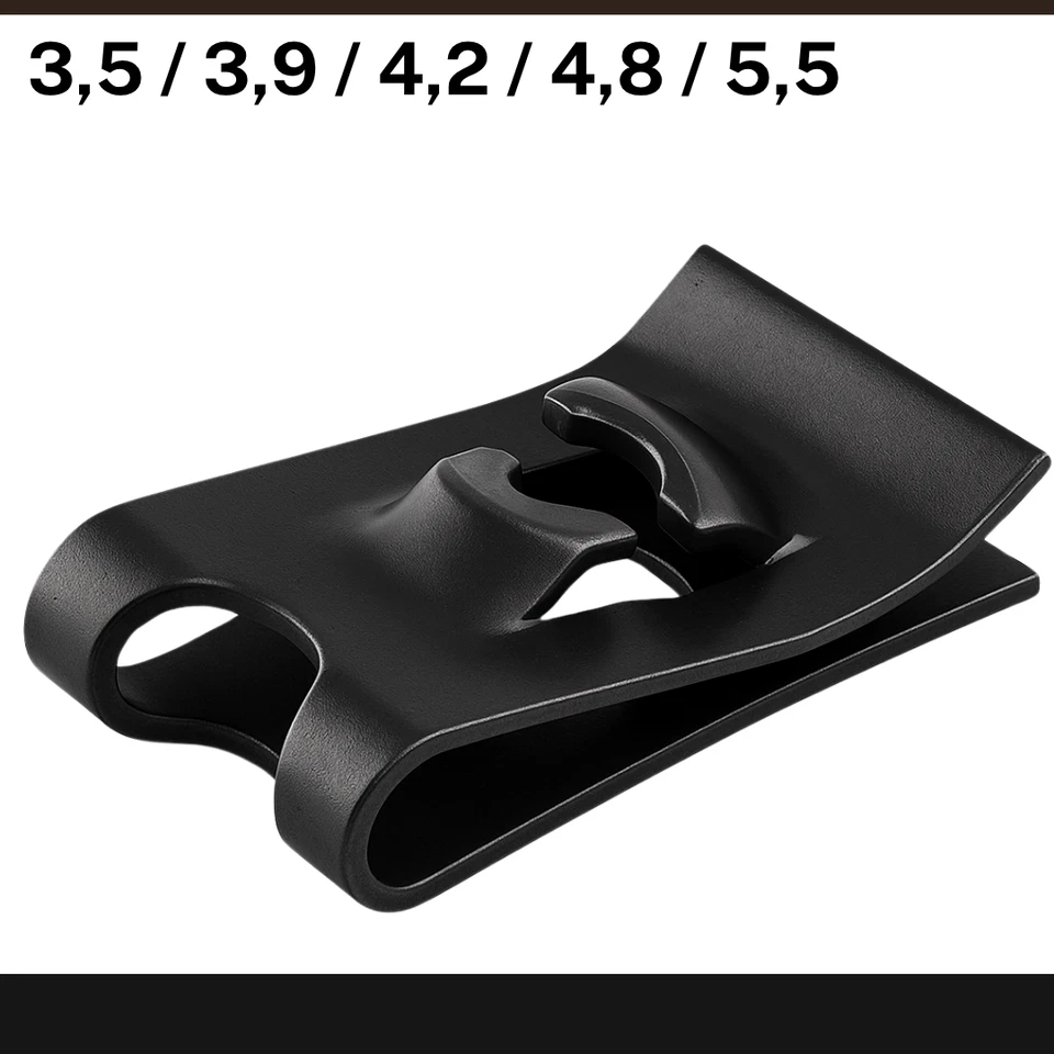 Blechmutter Schnappmutter 3,5 3,9 4,2 4,8 5,5 | Koflügel Karosserie Muttern Clip