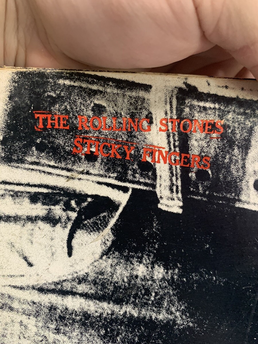 The Rolling Stones Sticky Fingers　輸入盤 The Rolling Stones - Sticky Fingers - 1970's Rare Large