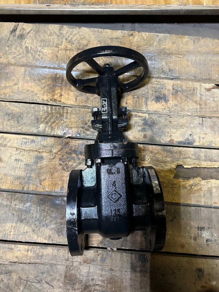 Crane Manual Gate Valve 4" Diameter 465-1/2 125S 200 WOG Bronze Trim NEW - Image 3 of 4
