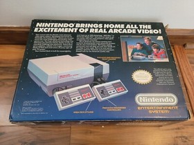 Consola Nintendo NES Control Deck System CIB Completa En Caja Gran Forma 9