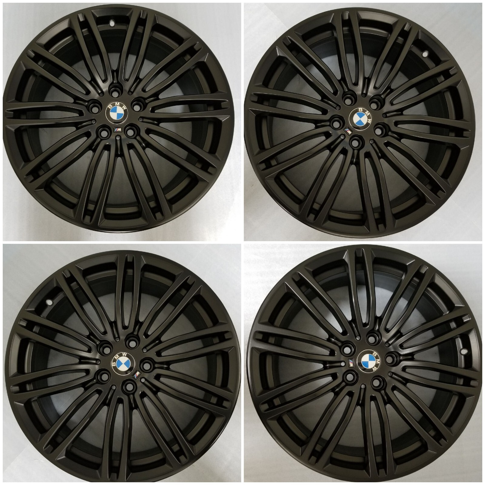 2017-2021 BMW 530i 540i M550 OEM 19" Wheels Black Rims xDrive G30 ...