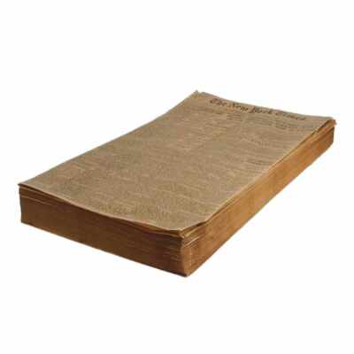 1000 Hamburgerpapier BIO Einschlagpapier fettdicht 25x43cm(L) & 37,5x50cm(XL)