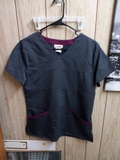 Womens Scrubstar V-Neck Stretch Fashion Scrub Top Size XS BRAND NEW W TAGS