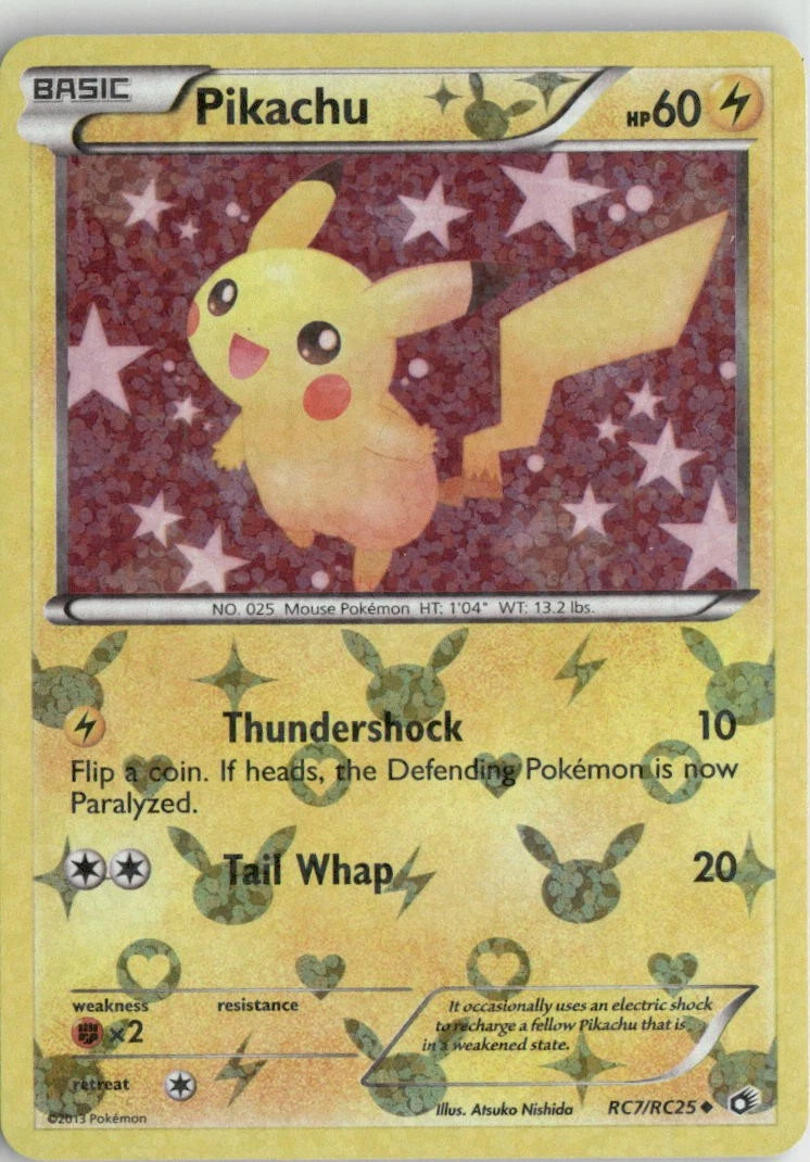 Pikachu Pokémon TCG Legendary Treasures Individual Collectible