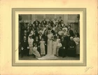 Antique 1950s Wedding Photo Photographer G Pinel Thouars