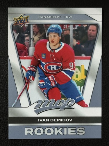 Ivan Demidov [SP] #233 2025 Upper Deck MVP card