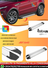 💫ART.5643 Pedane Laterale Alluminio per Range Rover Evoque 2014-2019 Basic💫