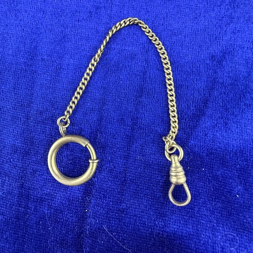 Vintage Hayward Watch Chain Gold Tone 5.5”
