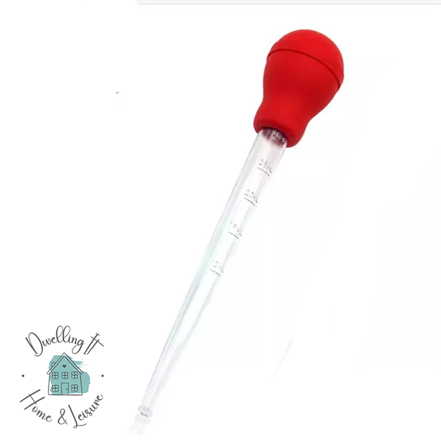Turkey Roasting Baster Chicken Poultry Meat Large Clear Tube Easy Clean 30ml