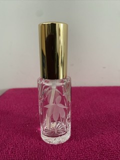 Stewart Crystal Small Perfume Bottle Good Used Condition