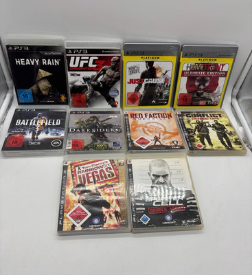 Sony PS3 Playstation 3 Spiele Konvolut - 10 Spiele - Spiele Paket