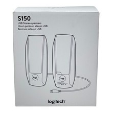 Logitech S150 USB Stereo Speakers   Brand New In Box   Black
