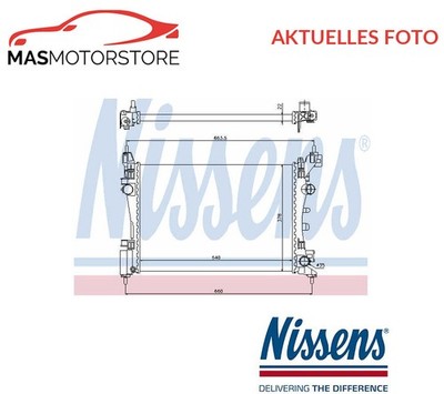 KÜHLER WASSERKÜHLER MOTORKÜHLER NISSENS 61918 P FÜR VAUXHALL CORSA III