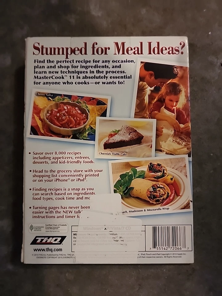 Master Cook - Version 11 PC Game / Cookbook CD-ROM - Image 2 of 2