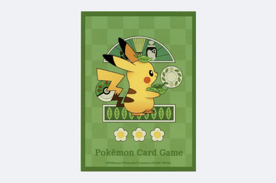 Café Chades Pikachu Individual Card Sleeve Pokemon Center Japan Original
