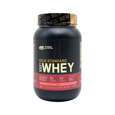 Optimum Nutrition Gold Standard 100% Whey Protein Powder 1.98 lb 08/26 FAST SHIP