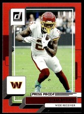2022 Donruss Red Press Proof Dyami Brown Washington Redskins #178