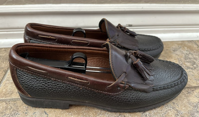 Allen Edmonds Nashua Tassel Loafers Mens Size9.5 D Brown  display picture 3