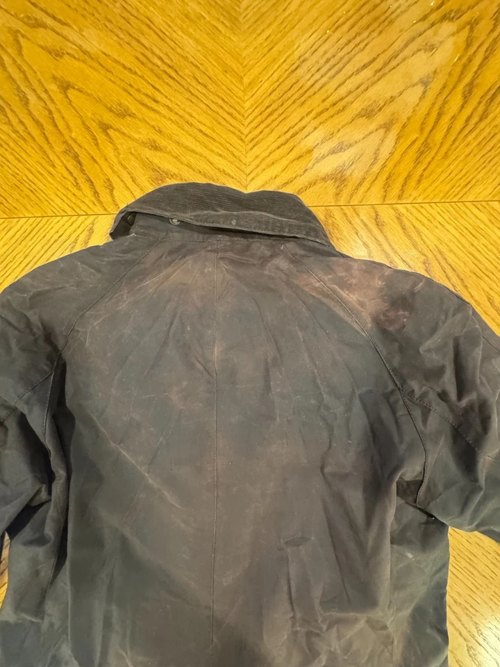 Chaqueta Barbour Ashby, Hombre XL, Oliva, Buen Estado Usada. Pátina perfecta, Sylkoil Foto 4 de 4