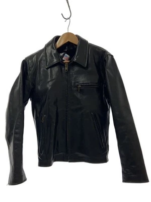 Schott Single Riders Chaqueta 34 Cuero Negro 4145 - Imagen 1 de 4