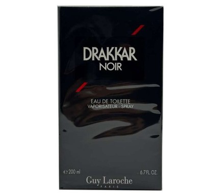 DRAKKAR NOIR BY GUY LAROCHE 6.7 OZ / 200 ML EDT SPRAY FOR MEN