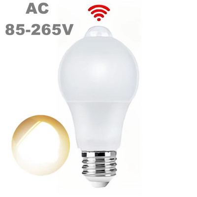 9W 12W 18W 20W E27 LED Motion Sensor Bulb LED Lamp PIR Sensor Light Auto ON/OFF 