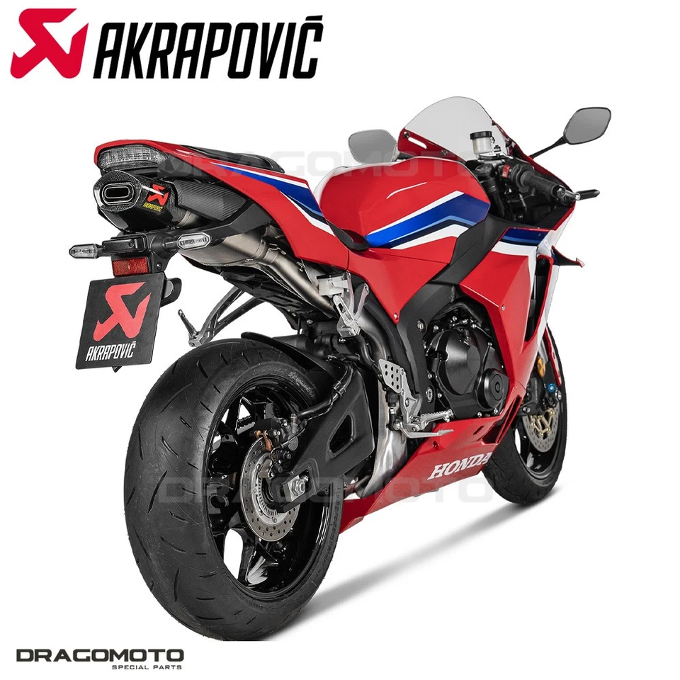 Pot échappement HONDA CBR 600 RR 2013-2024 AKRAPOVIC Titane S-H6SO17-HACT - Photo 3/4