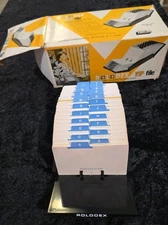 NEW Vintage Rolodex VIP 35 Card File NEW IN BOX FROM 1960S