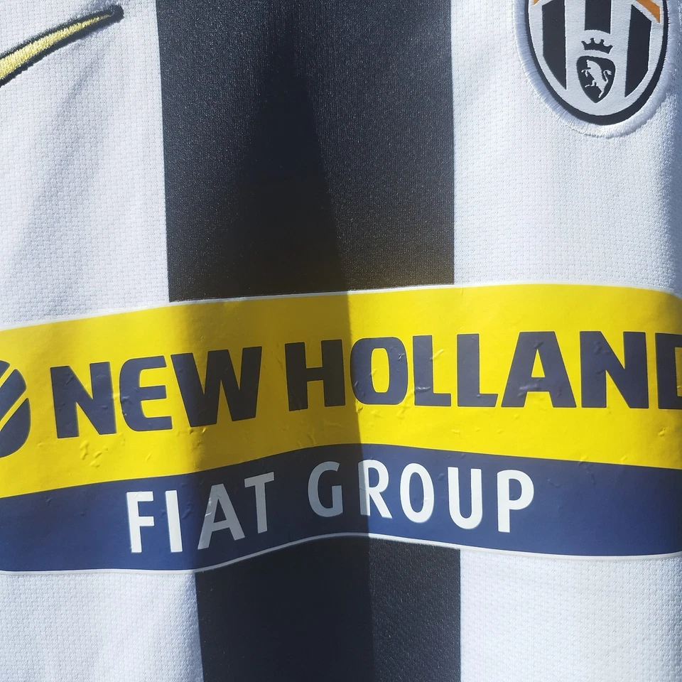 Herren Nike Juventus 2008/2009 Heimtrikot Größe XL Original Authentic Schwarz/Weiß  - Bild 4 von 4