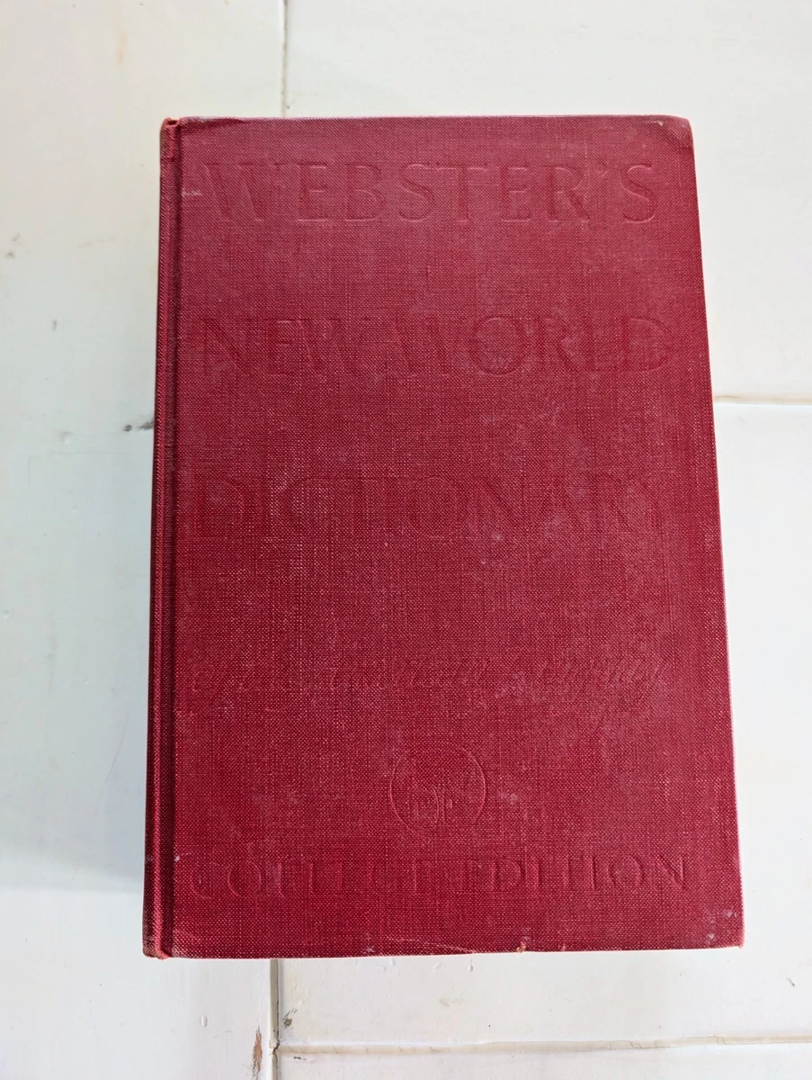 Webster's New World Dictionaries 1950-1999 Publication Year for