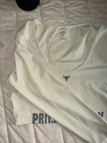 Under Armour - limited edition Women's Project Rock Lets Go Workout top. Size M