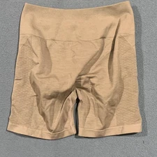 Brand New Yeoreo Womens Yoga Shorts Scrunch Butt High Waist Bike Shorts Sand L