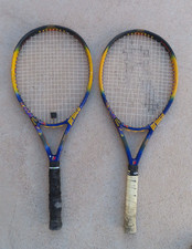 TWO Prince Thunder Extreme Titanium Oversize Racquets 4 1/2" 4 Grip