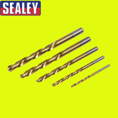 Sealey 5tlg Linkshand Spiralbohrer Bit Set Schraube Bolzen Ausdreher Ausbau