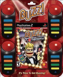 Buzz The Hollywood Quiz Bundle (Sony PlayStation 2, 2008)