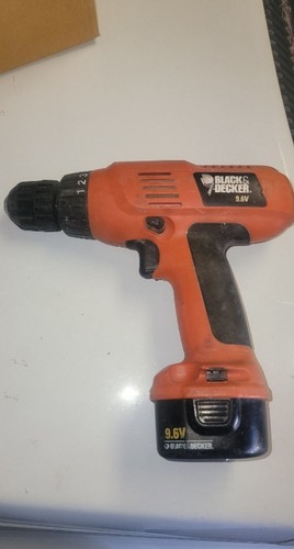 Decker Drill w/ 9.6v Battery | eBay