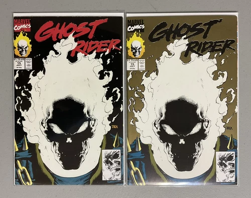 🔥MCA Comic Keys🔥Ghost Rider #15 1st & 2nd (1991)🔥NM(9.0-9.4) Glow in Dark