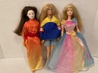 Lot of 3 Vintage Barbie Dolls